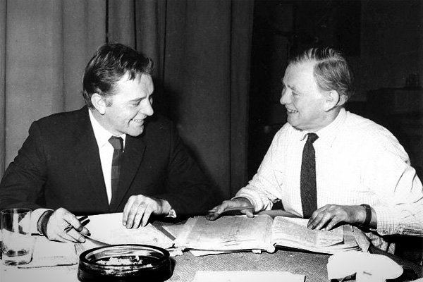 Douglas Cleverdon Richard Burton and Douglas Cleverdon Creative Instinct ABC Radio