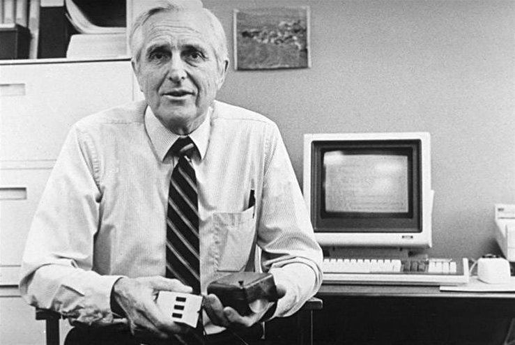 Douglas Engelbart Douglas Engelbart Inventor of the Mouse Dies Age 88