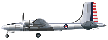 Douglas XB-31 1144 scale Douglas XB31 Raidmaster Third of Superbomber to