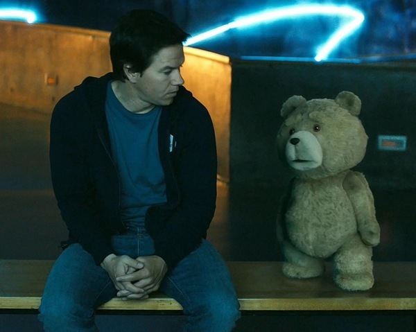 Down Beat Bear movie scenes  guy Mark Wahlberg getting the living shit beat out of him by a stuffed bear may go down as one of the most memorable scenes in comedy cinema history 