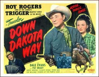 Down Dakota Way A ROY ROGERS Western Movie Review by Jonathan Lewis DOWN DAKOTA WAY