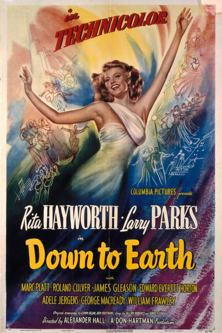 Down to Earth (1947 film) wwwgstaticcomtvthumbmovieposters6053p6053p