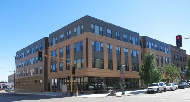 Downtown Minot A Twin Cities nonprofit delivers the first new building in downtown
