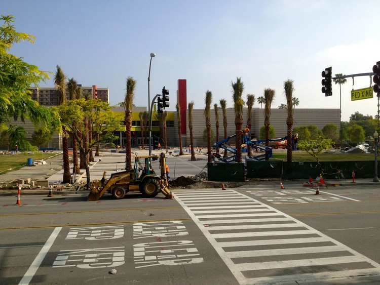 Downtown San Bernardino Theater Square Takes Shape In Downtown San Bernardino InlandEmpireus
