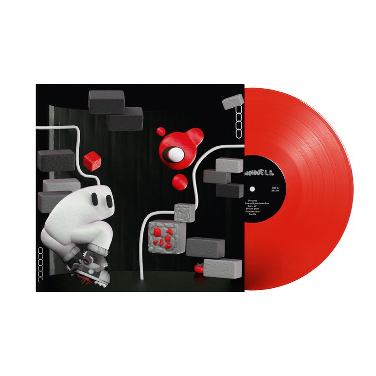 Downwell (video game) Downwell Official Video Game Soundtrack 180g Red Vinyl Black
