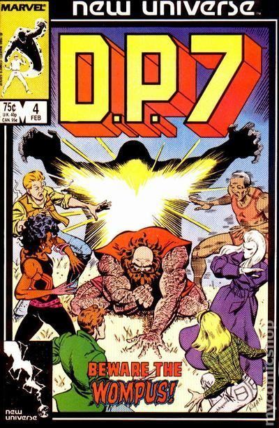 DP 7 DP7 1986 comic books