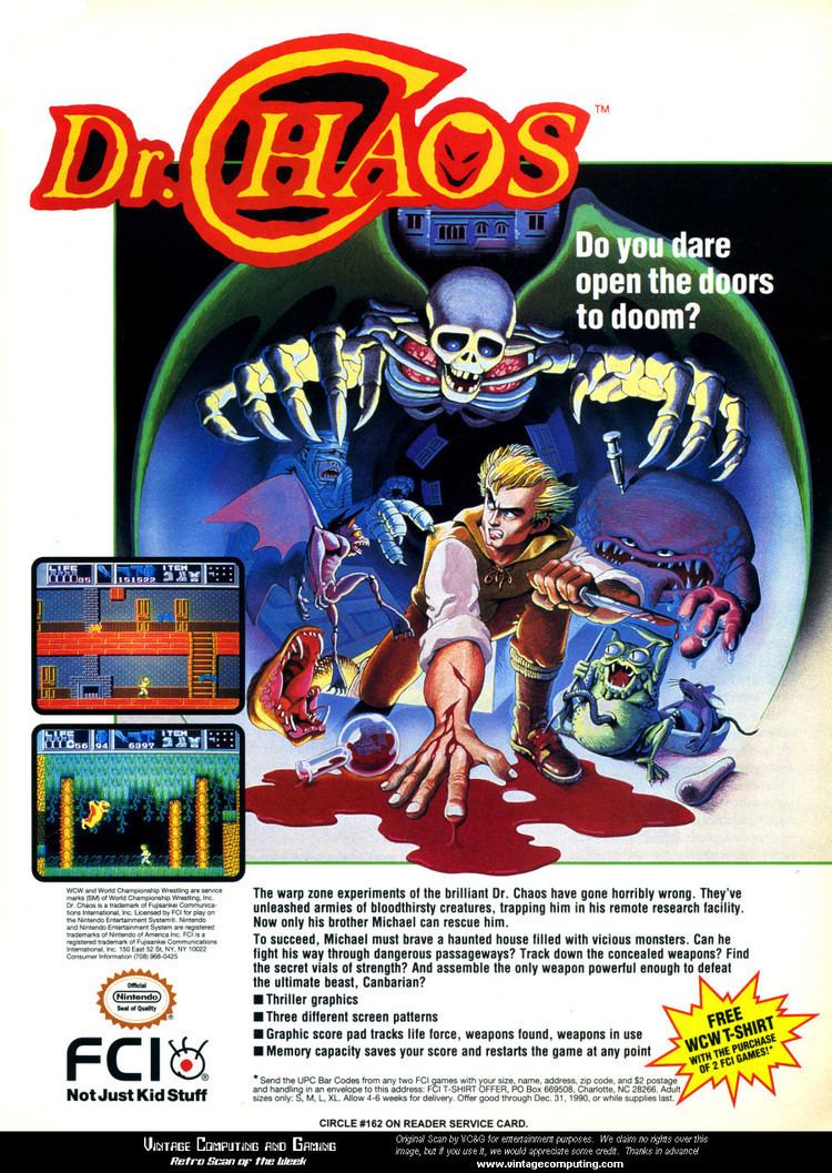 Dr. Chaos VCampG Retro Scan of the Week Dr Chaos