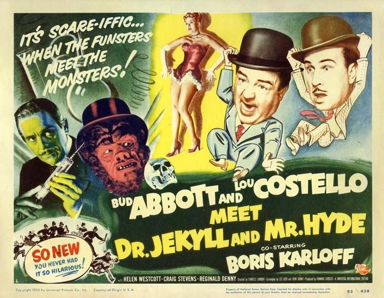 Dr. Jekyll and Mr. Mouse movie scenes Abbott and Costello Meet Dr Jekyll and Mr Hyde 1953 