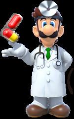 Dr. Luigi Dr Luigi Super Mario Wiki the Mario encyclopedia
