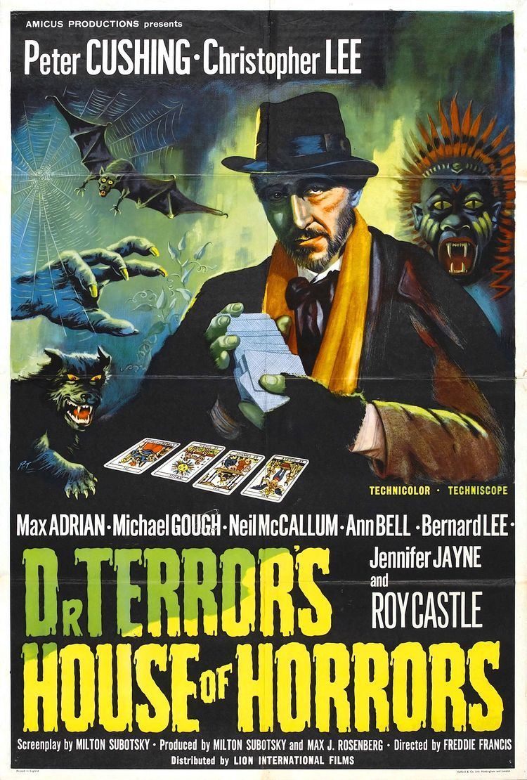 Dr. Terror's House of Horrors Dr Terrors House of Horrors UK 1964 HORRORPEDIA