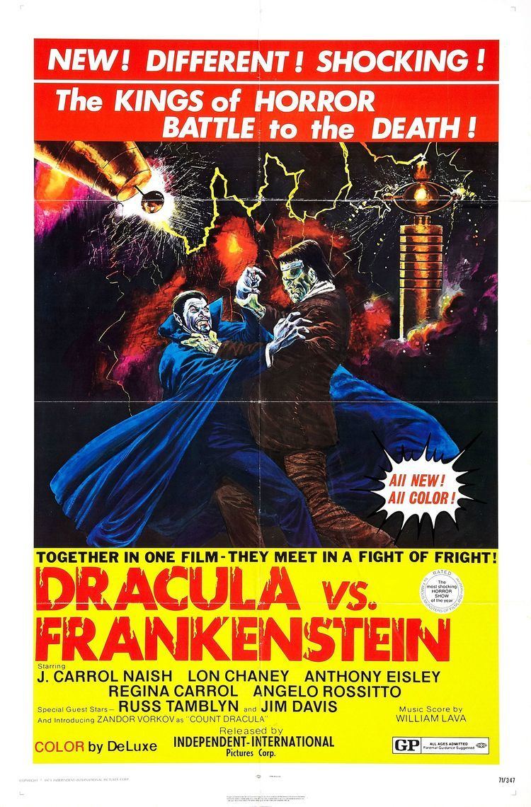 Dracula vs. Frankenstein Psycho A GoGo The Very Strange Murder of DRACULA VS FRANKENSTEIN