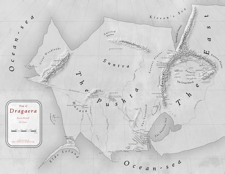 Dragaera The Map of Dragaera Release 2