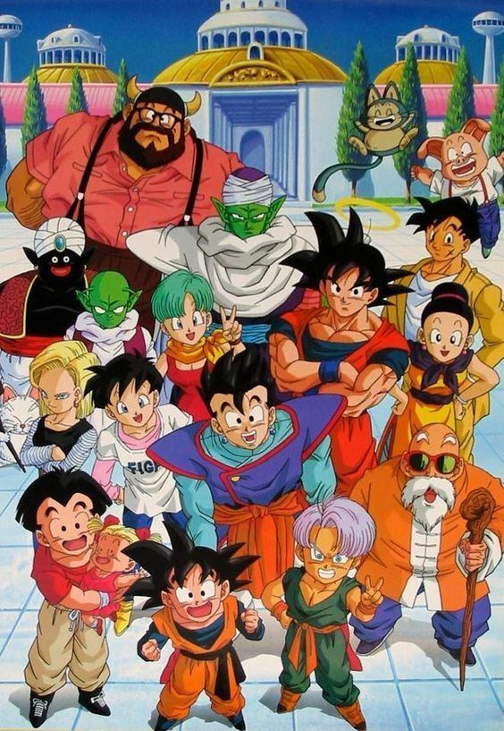 Dragon Ball (anime) Dragon Ball anime Akira Toriyama Son Goten Trunks Kuririn Muten