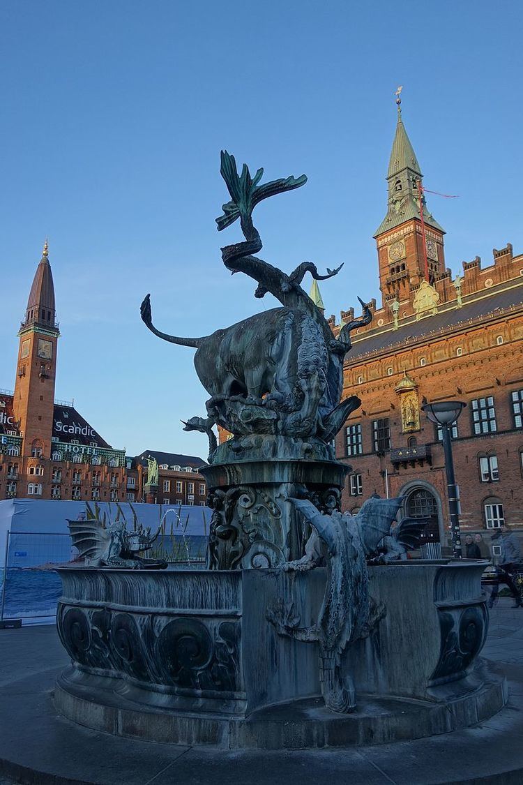 Dragon Fountain, Copenhagen