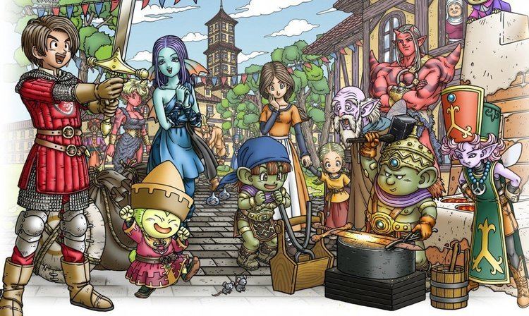 Dragon Quest Dragon Quest X Compilation of All Three Versions Heading to Wii U in