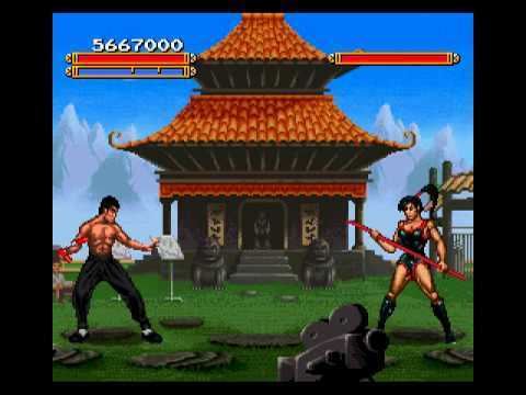 Dragon: The Bruce Lee Story (video game) Dragon The Bruce Lee Story SNES perfect YouTube