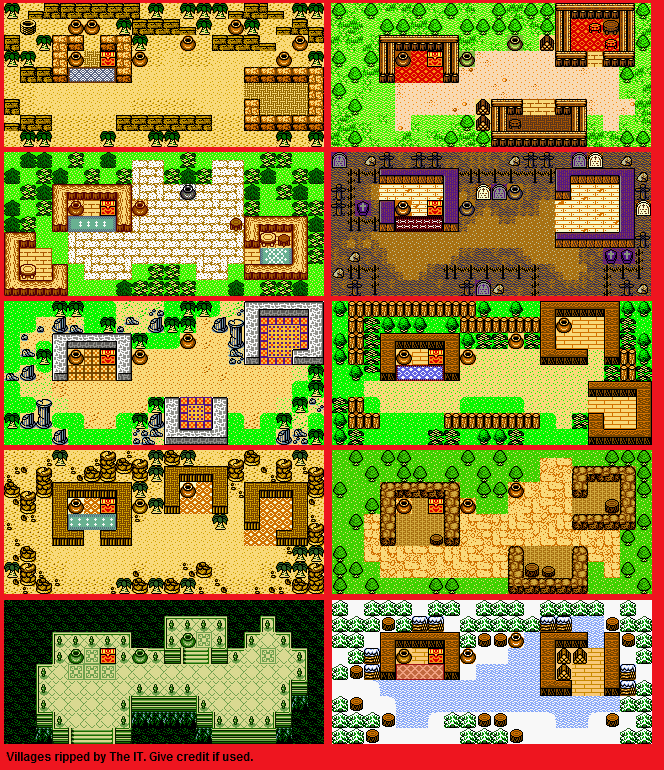 Dragon Warrior Monsters 2 Dragon Warrior Monsters 2 Town amp Castle Maps Realm of Darknessnet