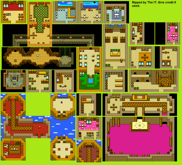 Dragon Warrior Monsters 2 Dragon Warrior Monsters 2 Town amp Castle Maps Realm of Darknessnet