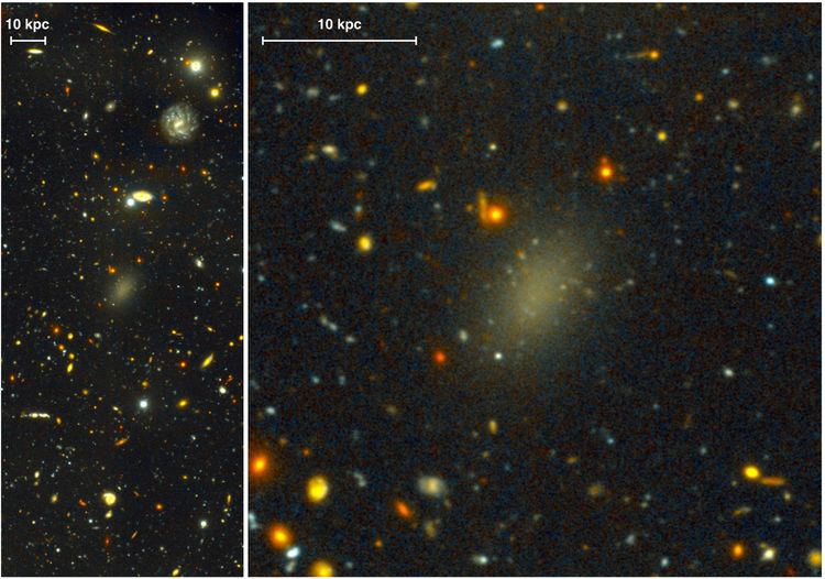 Dragonfly 44 This Weird Galaxy Is Actually 9999 Percent Dark Matter
