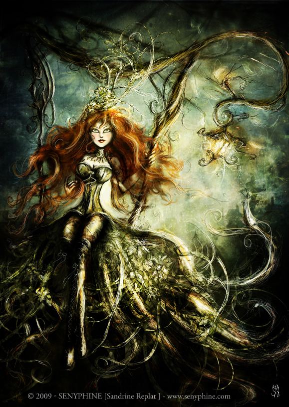 Drakaina (mythology) Drakaina The Fairy Queen by senyphine on DeviantArt