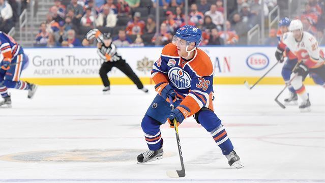 Drake Caggiula Pickering39s Drake Caggiula has NHL debut with Edmonton Oilers