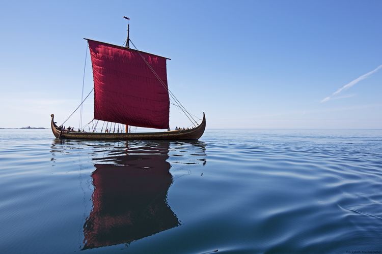 Draken Harald Hårfagre The History Blog Blog Archive Viking longship sets sail for