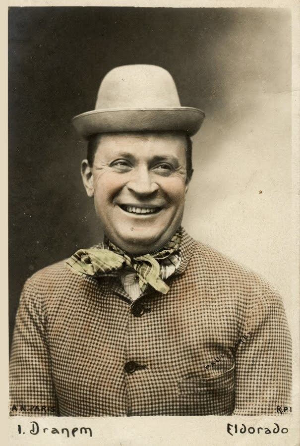 Dranem A POSTCARD ALMANAC Dranem Smiling 1910