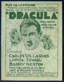 Drácula (1931 Spanish-language film) httpsuploadwikimediaorgwikipediaenthumb9