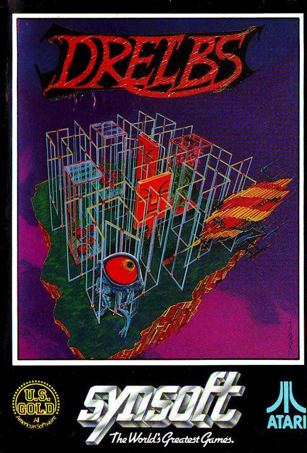 Drelbs Atari 400 800 XL XE Drelbs scans dump download screenshots ads