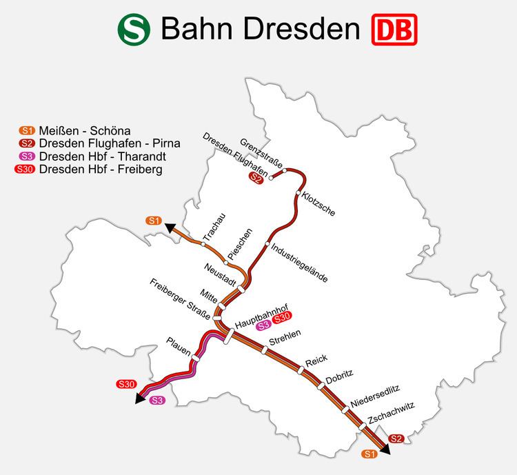 Dresden S-Bahn FileSBahn Dresden Stadtbereichpng Wikimedia Commons