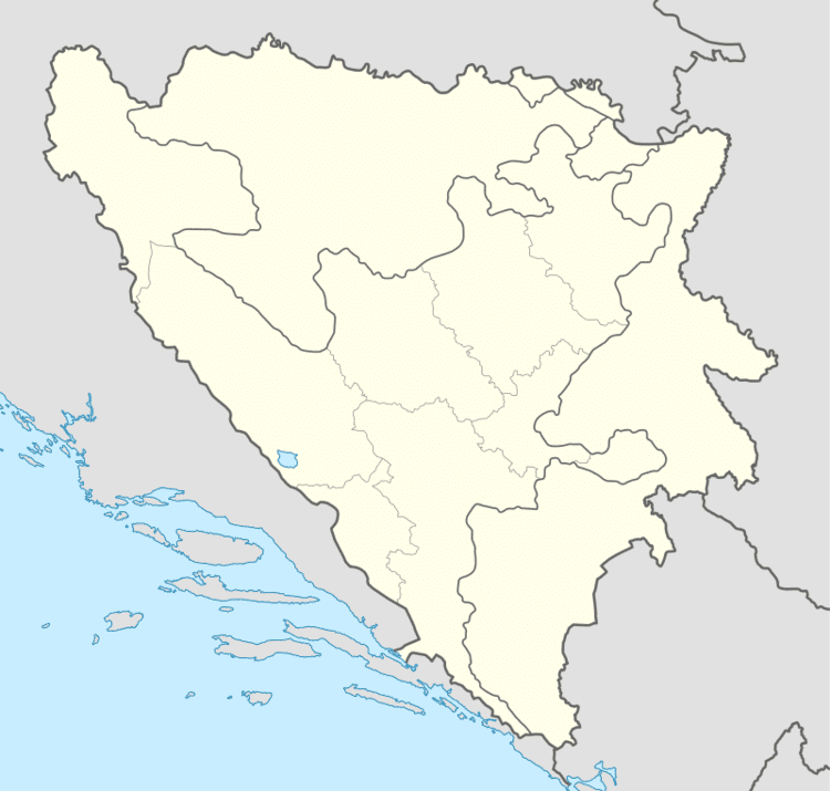 Dretelj is located in Bosnia and Herzegovina