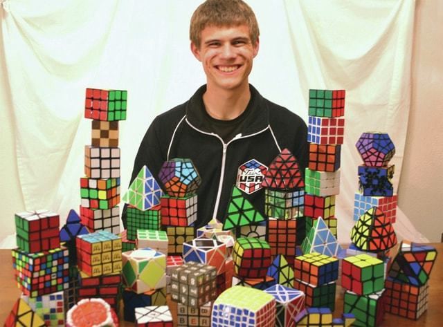 Drew Brads Xenia Gazette Brads wins three Rubiks titles