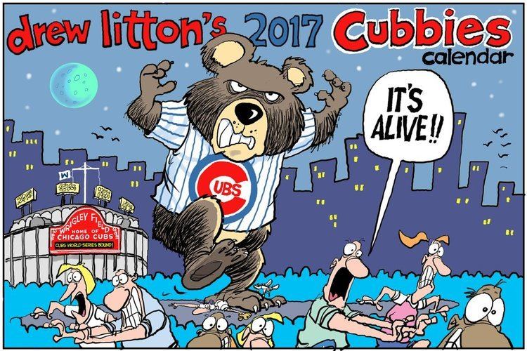 Drew Litton Calendars Gift from Americas Favorite Sports Cartoonist Drew Litton