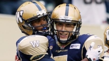 Drew Willy Winnipeg Blue Bomber Drew Willy named CFL Offensive Player