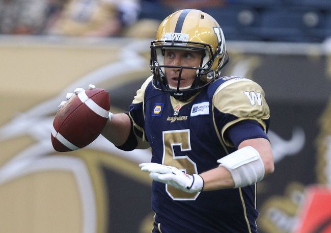 Drew Willy Blue Bombers QB Drew Willy named CFL39s top offensive