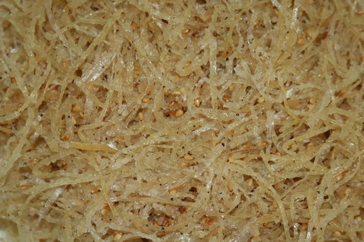 Dried shredded squid FileKorean stirfried dried shredded squidOjingeochae bokkeumjpg