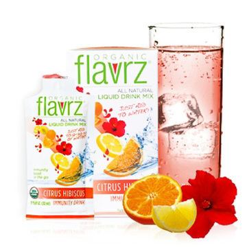 Drink mix Organic Citrus Hibiscus Drink Mixes by Flavrz Love With Food