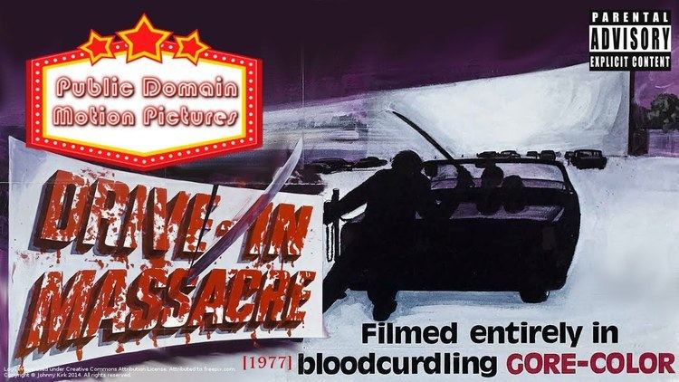 Drive-In Massacre DriveIn Massacre 1977 Public Domain Horror YouTube