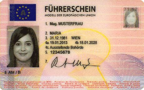 Driving licence in Austria
