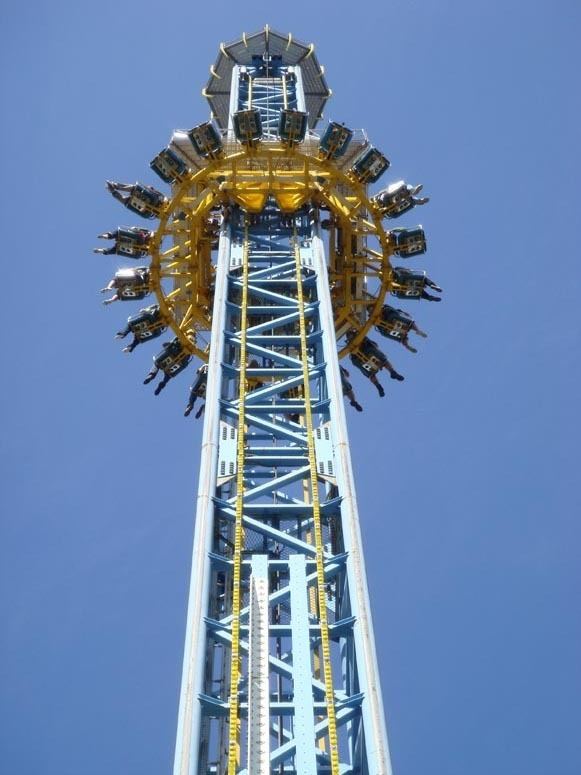 Drop tower Gyeongju World Kyungju World Drop Tower