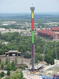 Drop Tower: Scream Zone httpsuploadwikimediaorgwikipediacommonsthu