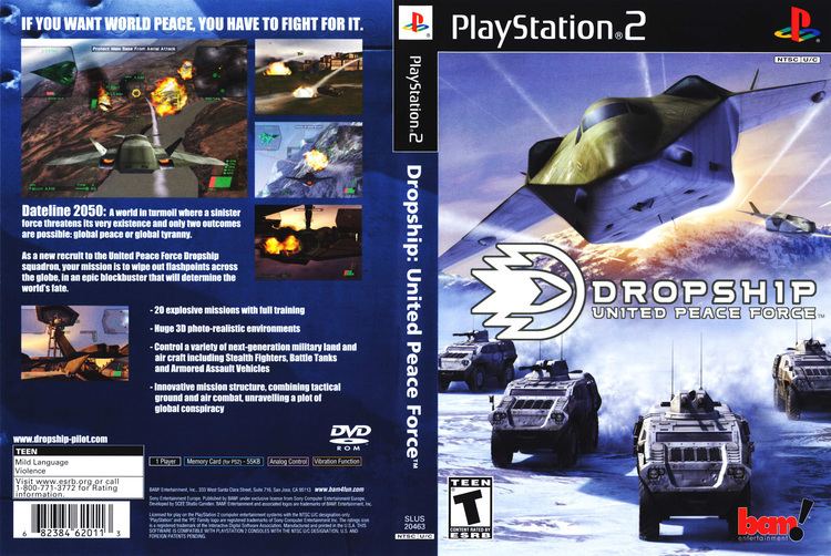 Dropship united peace force ps2 инструкция на русском