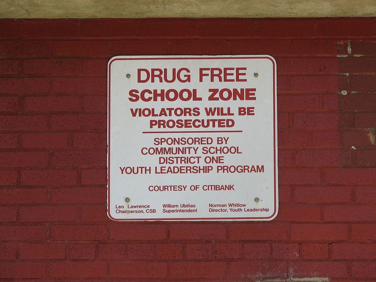 Drug-free school zone