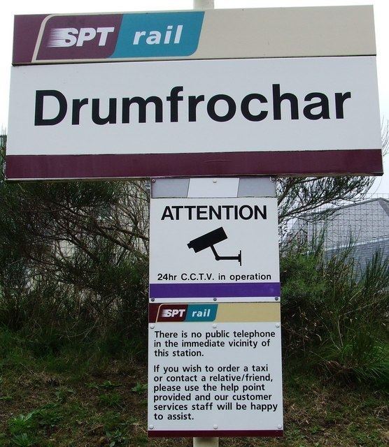 Drumfrochar railway station