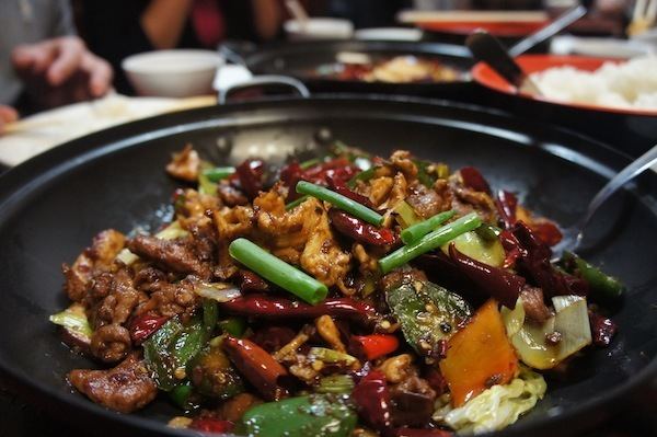 Dry pot chicken Chuan Lu Garden turns up the heat with real spicy Sichuan cuisine