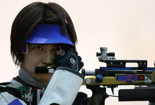 Du Li Rio Olympics 2016 Shooting Chinas Du Li sets new Olympic record