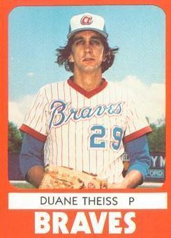Duane Theiss Duane Theiss Baseball Statistics 19751980