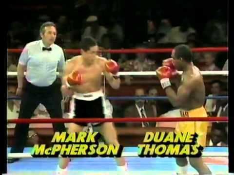 Duane Thomas (boxer) Duane Thomas Mark McPherson YouTube
