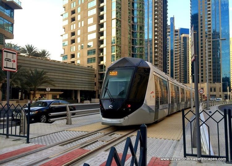 Dubai Tram Dubai Tram Stations Attractions and Trip Tips Lady amp her Sweet