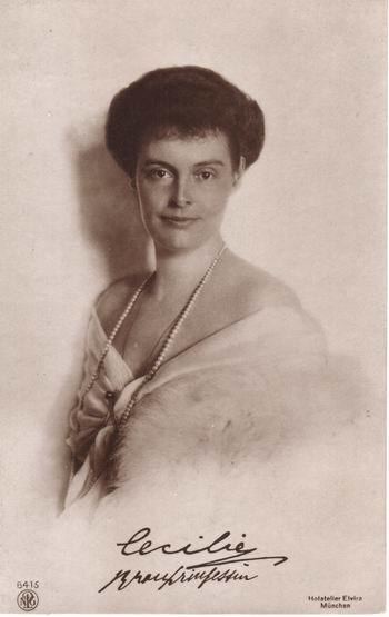 Duchess Cecilie of Mecklenburg-Schwerin Royal families on the eve of World War One Page 35